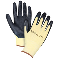 Gants r&eacute;sistants &agrave; la coupe avec prise sup&eacute;rieure, Taille Grand/9, Calibre 13, Rev&ecirc;tement Mousse de nitrile, Enveloppe en Aramide, ANSI/ISEA 105 niveau 3/EN 388 niveau 5 MAS Chibougamau