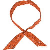 Bandeaux de refroidissement Cool Off ALLEGRO INDUSTRIES, Orange haute visibilit&eacute; MAS Chibougamau