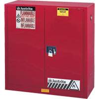 Armoire de s&eacute;curit&eacute; pour la peinture et les encres combustibles EX Sure-Grip, 40 gal., 3 tablettes MAS Chibougamau