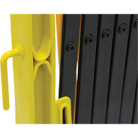 Barri&egrave;re Xpandit, 36" h x 11,5' lo, Noir/Jaune MAS Chibougamau