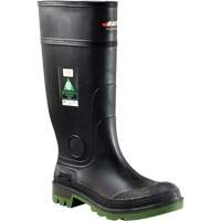 Enduro All Season Industrial Boots, Rubber, Steel Toe, Size 8, Puncture Resistant Sole MAS Chibougamau