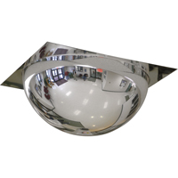 Drop-In Ceiling Panel Dome, Full Dome, Open Top, 24" Diameter MAS Chibougamau