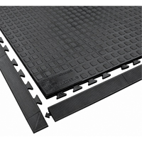Rejuvenator Connect No. 502 Matting, Polyurethane, 3' W x 3' L, 5/8" Thick, Black MAS Chibougamau