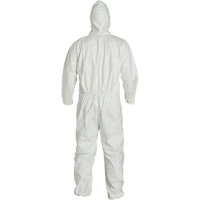 Combinaisons &agrave; capuchon, 4T-Grand, Blanc, Tyvek 400 MAS Chibougamau
