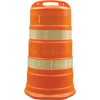 Trailboss Channelizer Drums, 41.27" High, Orange MAS Chibougamau