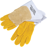 Gants de soudage pour pipelinier, Cuir de vache refendu, Taille Grand MAS Chibougamau