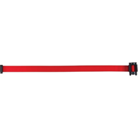 Tape Cassette for Build-Your-Own Crowd Control Barriers, Blank, 7', Red Tape MAS Chibougamau