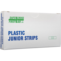 Junior Strips Bandages, Rectangular/Square, 18", Plastic, Sterile MAS Chibougamau