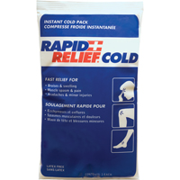 Rapid Relief&reg; Instant Chill Pack, Cold, Single Use, 9" x 6" MAS Chibougamau