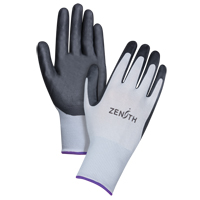 Gants l&eacute;gers enduits et respirants, 6/T-petit, R&ecirc;vetement Mousse de nitrile, Calibre 13, Enveloppe en Polyester MAS Chibougamau