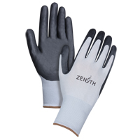 Lightweight Breathable Coated Gloves, 9/Large, Foam Nitrile Coating, 13 Gauge, Polyester Shell MAS Chibougamau