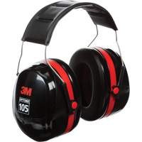 Peltor Optime 105 Series Earmuffs, Headband, 30 NRR dB MAS Chibougamau