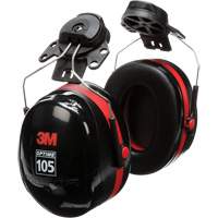 Peltor Optime 105 Series Earmuffs, Cap Mount, 27 NRR dB MAS Chibougamau