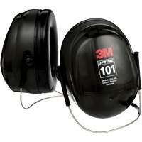 Peltor Optime 101 Series Earmuffs, Neckband, 26 NRR dB MAS Chibougamau