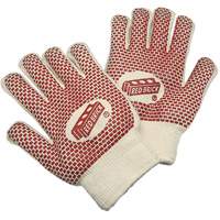 Red Brick&reg; Reversible Terrycloth Gloves, Cotton, Double Sided, 10 Gauge, Large MAS Chibougamau
