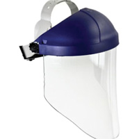 Ratchet Headgear with Faceshield, Polycarbonate, Ratchet Suspension MAS Chibougamau