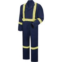 Combinaisons &agrave; visibilit&eacute; sup&eacute;rieure, Hommes, Bleu marine, Taille 38 MAS Chibougamau