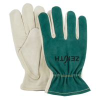 Driver's Gloves, Medium, Grain Cowhide Palm MAS Chibougamau