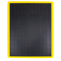 Anti-Fatigue Dome Matting, Bubbled, 2' x 3' x 1/2", Black, Rubber MAS Chibougamau