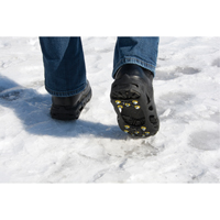 Heavy-Duty Anti-Slip Ice Cleats, Steel, Stud Traction, Medium MAS Chibougamau