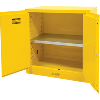 Flammable Storage Cabinet, 22 gal., 2 Door, 35" W x 35" H x 22" D MAS Chibougamau