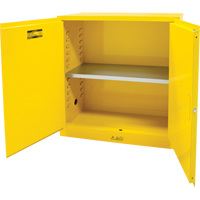 Armoire pour produits inflammables, 30 gal., 2 Porte(s), 43" La x 44" h x 18" p MAS Chibougamau