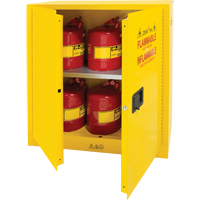Armoire pour produits inflammables, 30 gal., 2 Porte(s), 43" La x 44" h x 18" p MAS Chibougamau