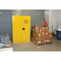 Armoire pour produits inflammables, 45 gal., 2 Porte(s), 43" La x 65" h x 18" p MAS Chibougamau