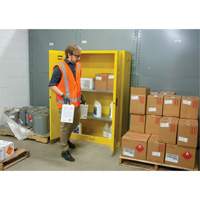 Armoire pour produits inflammables, 45 gal., 2 Porte(s), 43" La x 65" h x 18" p MAS Chibougamau
