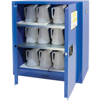 Corrosive Liquids Cabinet, 30 gal., 43" x 44" x 18" MAS Chibougamau