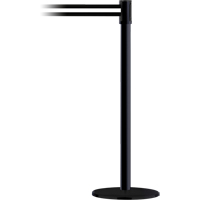 Poteau receveur robuste &agrave; ligne double, Hauteur de 38", Jaune MAS Chibougamau