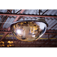 360° Dome Mirror, Full Dome, Closed Top, 18" Diameter MAS Chibougamau