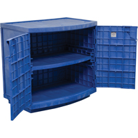 Armoire en poly&eacute;thyl&egrave;ne pour produits corrosifs et acides, 24 gal., 36" x 35" x 25" MAS Chibougamau