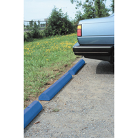 Car Stops, Plastic, 6' L, Blue MAS Chibougamau