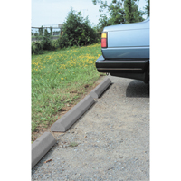 Car Stops, Plastic, 6' L, Grey MAS Chibougamau