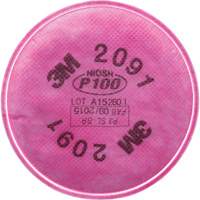 Pr&eacute;filtres pour respirateurs s&eacute;rie 2000, Filtre contre les particules, Filtre P100 MAS Chibougamau