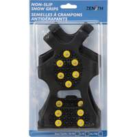 Anti-Slip Ice Cleats, Steel, Stud Traction, Medium MAS Chibougamau