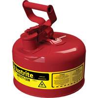 Bidons s&eacute;curitaires, Type I, Acier, 1 gal. US, Rouge, Homologu&eacute; FM/List&eacute; UL/ULC MAS Chibougamau
