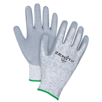 Gants &eacute;lastiques sans coutures r&eacute;sistants &agrave; la coupe, Taille Moyen/8, Calibre 13, Rev&ecirc;tement Nitrile, Enveloppe en PEHP, ANSI/ISEA 105 niveau 2/EN 388 niveau 3 MAS Chibougamau