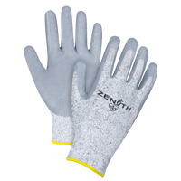 Gants &eacute;lastiques sans coutures r&eacute;sistants &agrave; la coupe, Taille 2T-Grand/11, Calibre 13, Rev&ecirc;tement Nitrile, Enveloppe en PEHP, ANSI/ISEA 105 niveau 2/EN 388 niveau 3 MAS Chibougamau