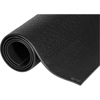 Comfort-King Mats, Smooth, 3' x 3' x 3/8", Black, Sponge MAS Chibougamau