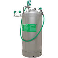 Portable Eyewash Stations, Pressurized, 37 gal. Capacity, Meets ANSI Z358.1 MAS Chibougamau