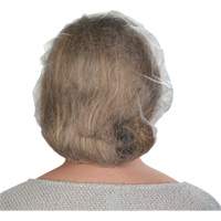 Bonnets bouffants non tiss&eacute;s, Polypropyl&egrave;ne, 21"/Grand, Blanc MAS Chibougamau