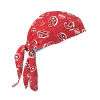Chill-Its&reg; 6615 Cooling Dew Rags, Red MAS Chibougamau