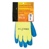 Gants haute visibilit&eacute; doubl&eacute;s d'acrylique de caoutchouc naturel, 2T-Grand, R&ecirc;vetement Latex de caoutchouc, Calibre 7, Enveloppe en Acrylique MAS Chibougamau