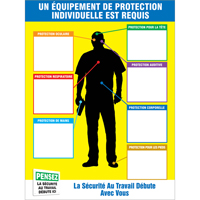 Trousses de tableau graphique & d'&eacute;tiquettes PPE-ID MAS Chibougamau