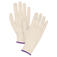 Gants en tricot d'usage standard, Poly/coton, Calibre 7, T-petit MAS Chibougamau