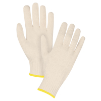 Gants en tricot d'usage standard, Poly/coton, Calibre 7, 2T-Grand MAS Chibougamau