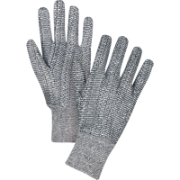 Gants de jersey, T-Grand, Poivre et sel, Non doubl&eacute;, Poignet en tricot MAS Chibougamau