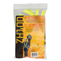 Standard-Duty Safety Harness, High Visibility Lime-Yellow, Silver Reflective Colour, Large MAS Chibougamau